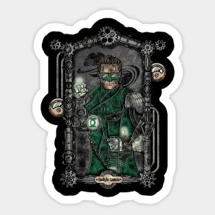 Gaslight Lantern Sticker